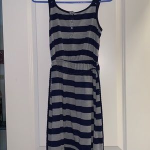 Nautical Dress with braided tie